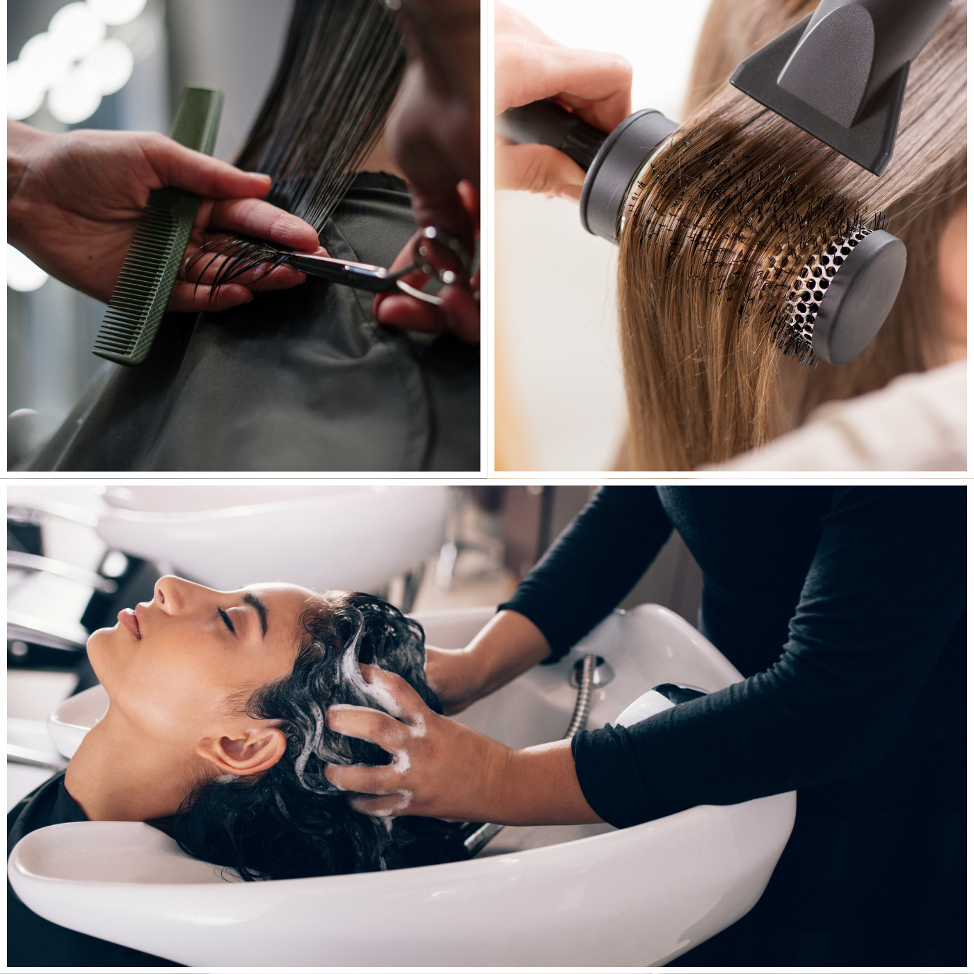 Women’s Haircut + Short Blow-dry +Shampoo