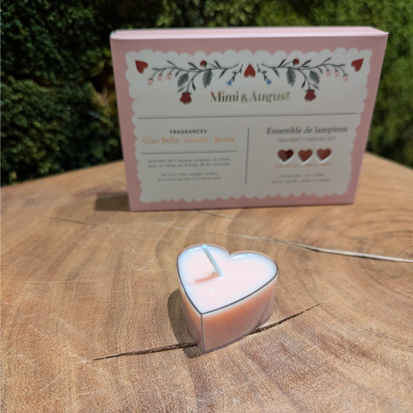 Candel Little Hearts