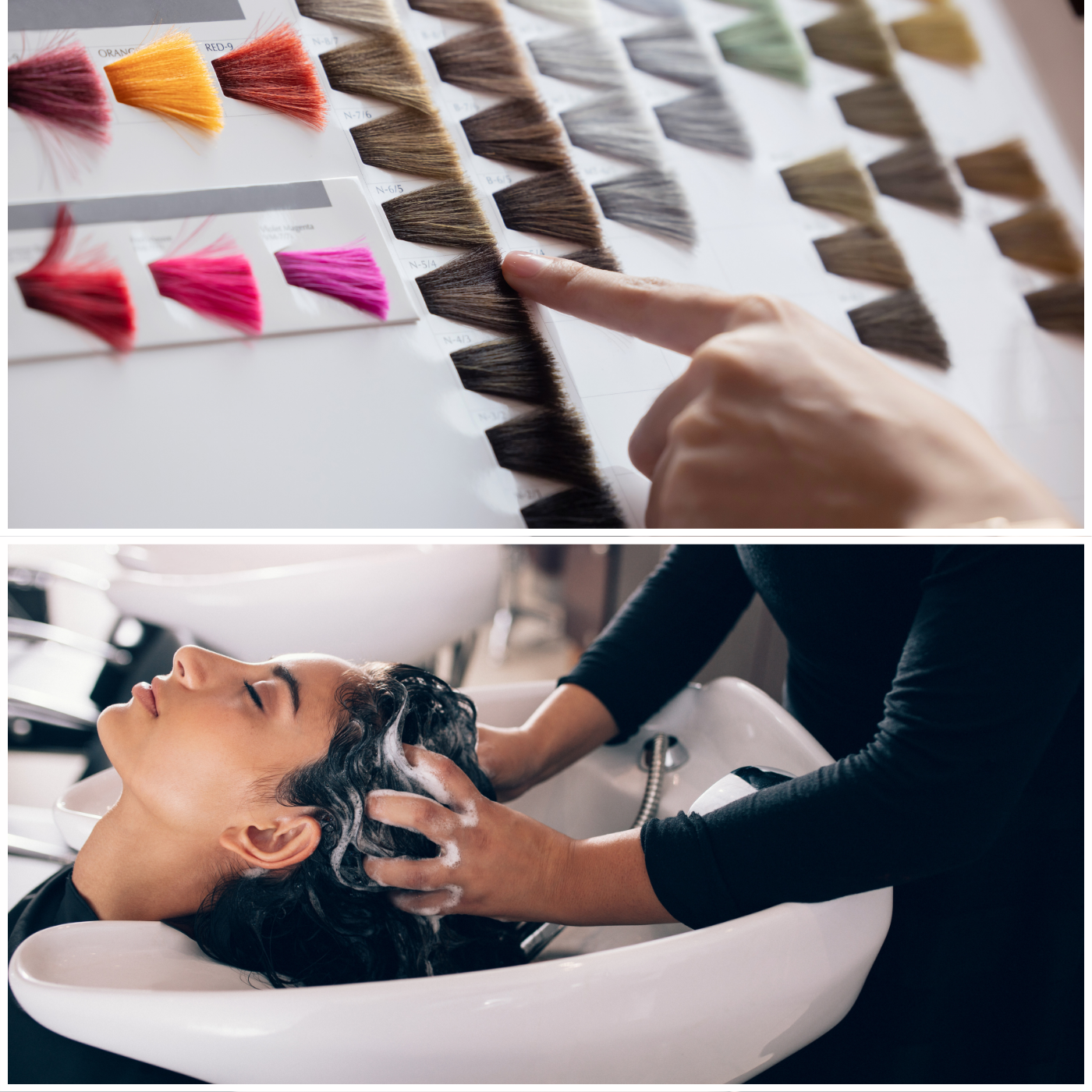 Hair Coloring + Shampoo